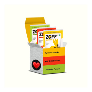 Zoff Essential Kitchen Spices Pack of 3 at Rs 1 + FREE Shipping
